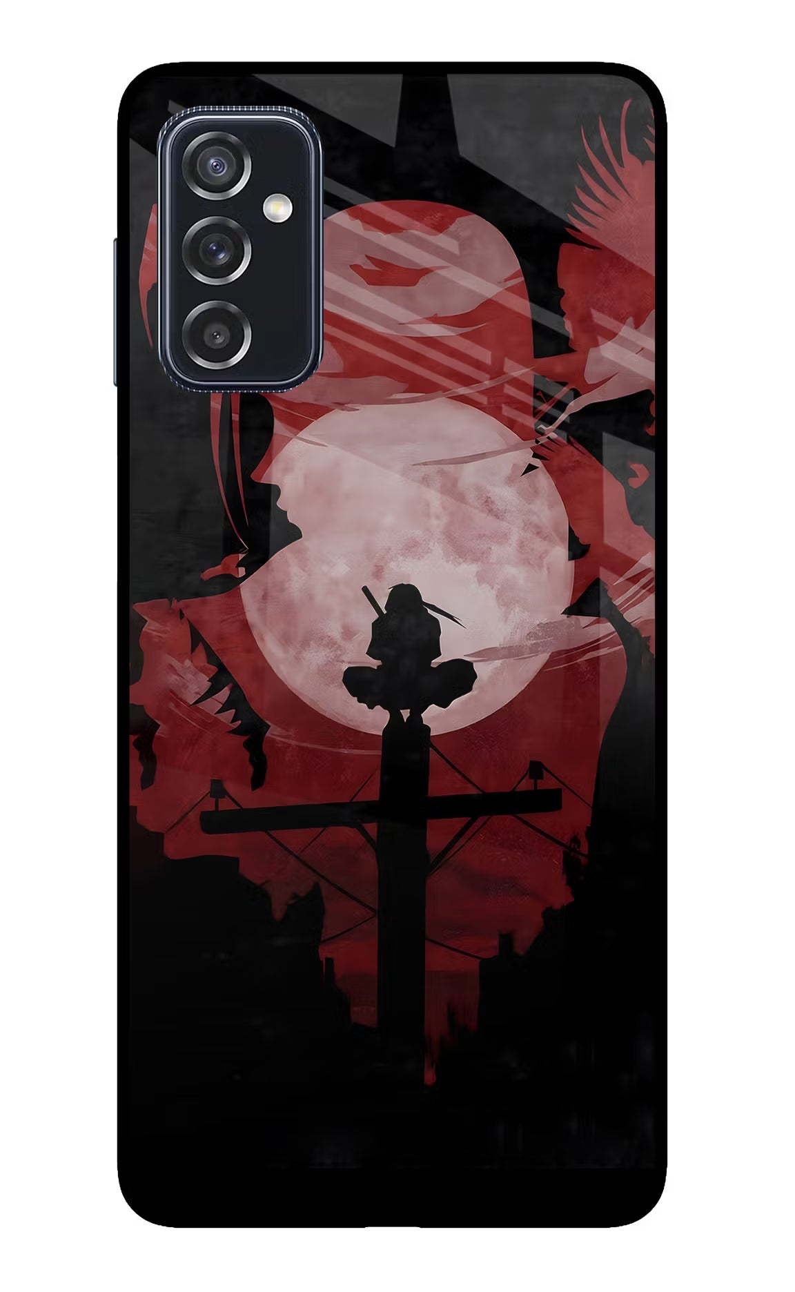 Naruto Anime Samsung M52 5G Glass Case Back Cover by Casekaro