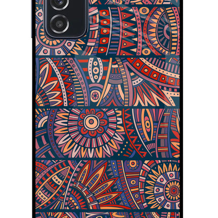 African Culture Design Samsung M52 5G Glass Case Back Cover by Casekaro