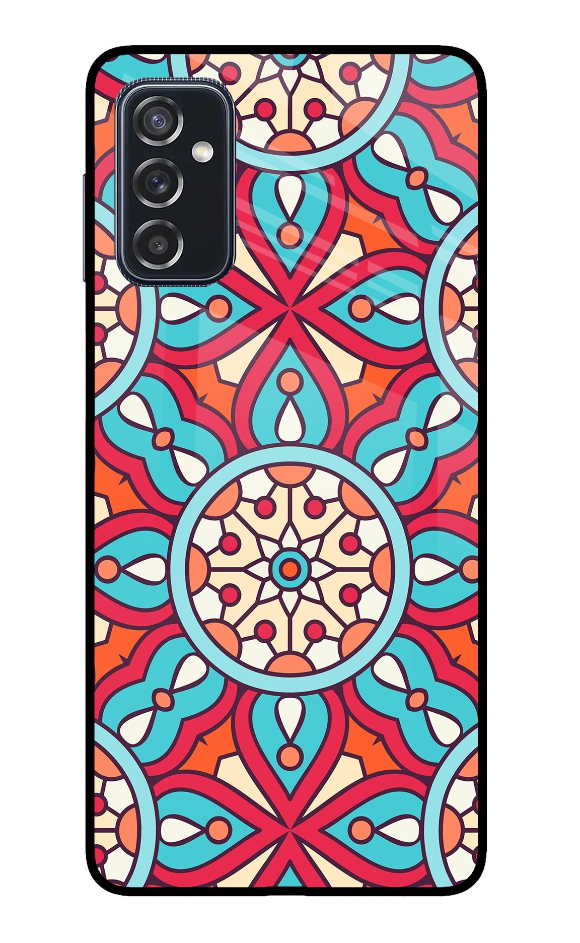 Mandala Geometric Samsung M52 5G Back Cover