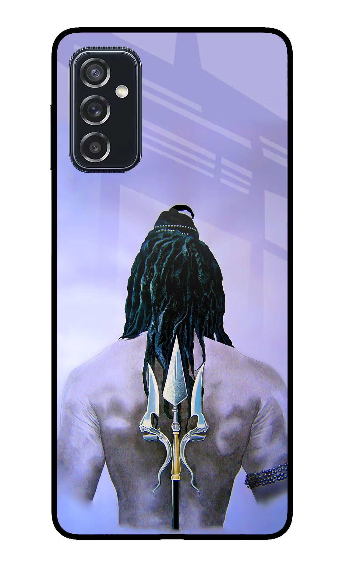 Shiva Samsung M52 5G Glass Case Back Cover by Casekaro