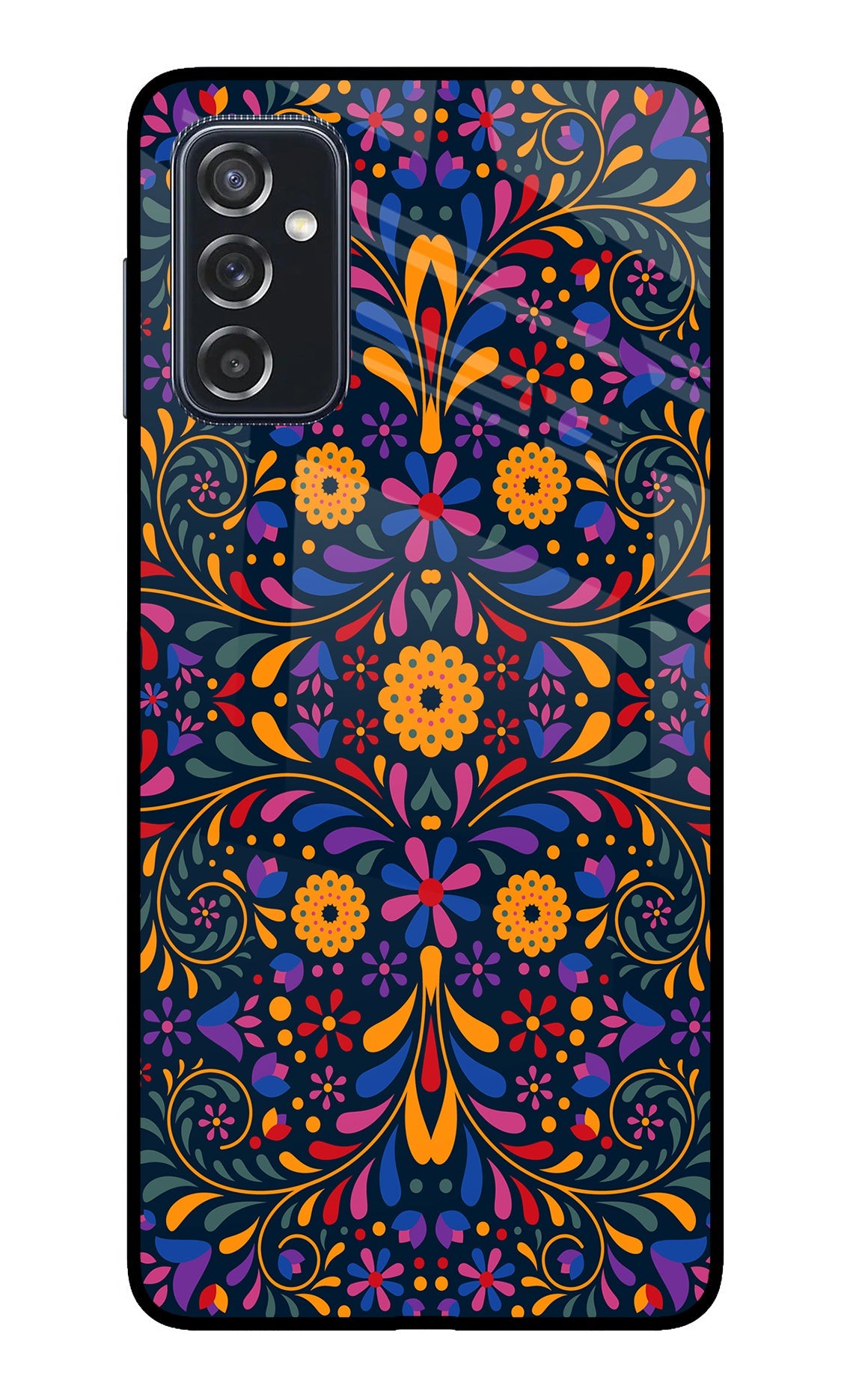 Mexican Art Samsung M52 5G Glass Case