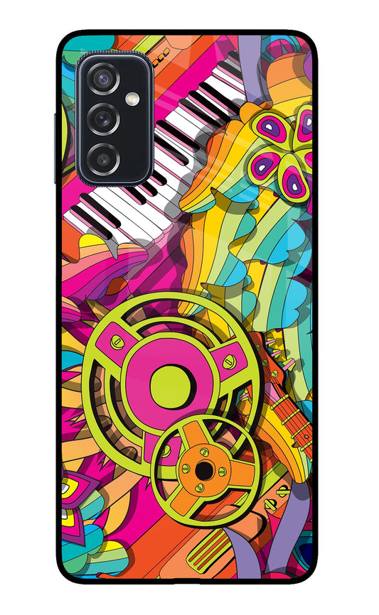 Music Doodle Samsung M52 5G Glass Case