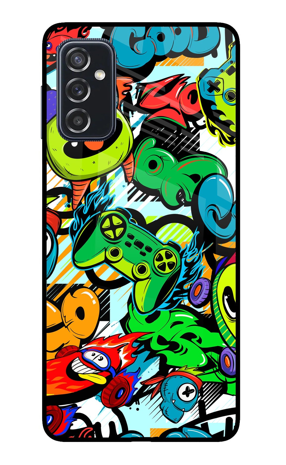 Game Doodle Samsung M52 5G Back Cover