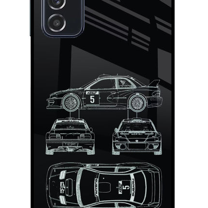 WRC'99 Samsung M52 5G Glass Case Back Cover by Casekaro