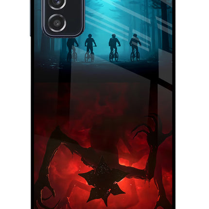 Ordinary Things Downside Up Samsung M52 5G Glass Case Back Cover by Casekaro