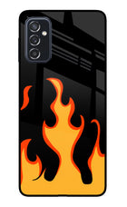 Fired Up – Black Samsung M52 5G Glass Case