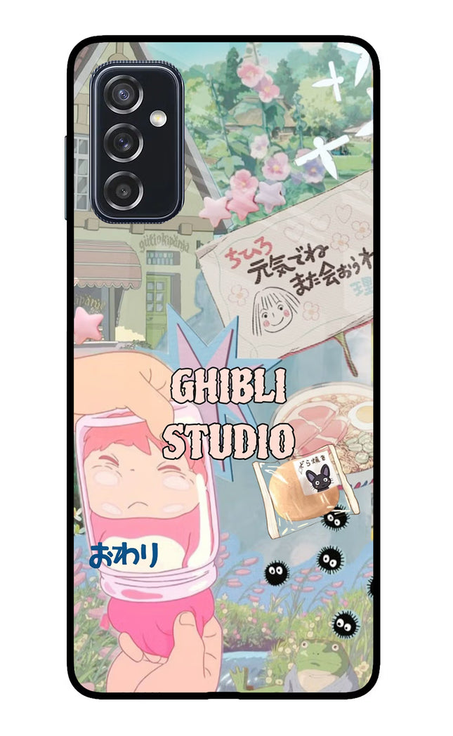 Studio Ghibli Samsung M52 5G Glass Case