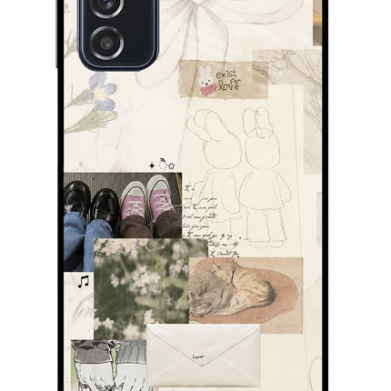 Soft Aesthetic Samsung M52 5G Glass Case