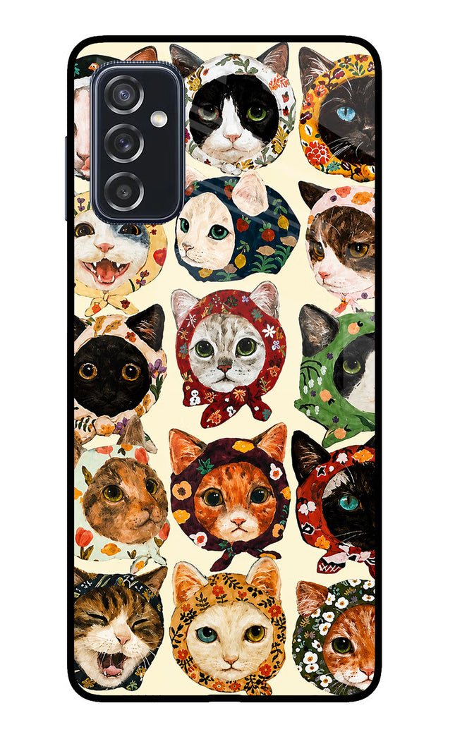 Cool Cat Samsung M52 5G Glass Case