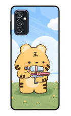 Tiger Treat Samsung M52 5G Glass Case