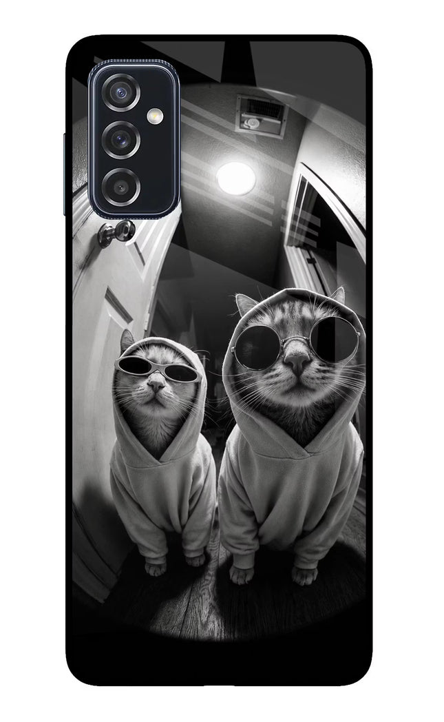 Hood Cats Samsung M52 5G Glass Case
