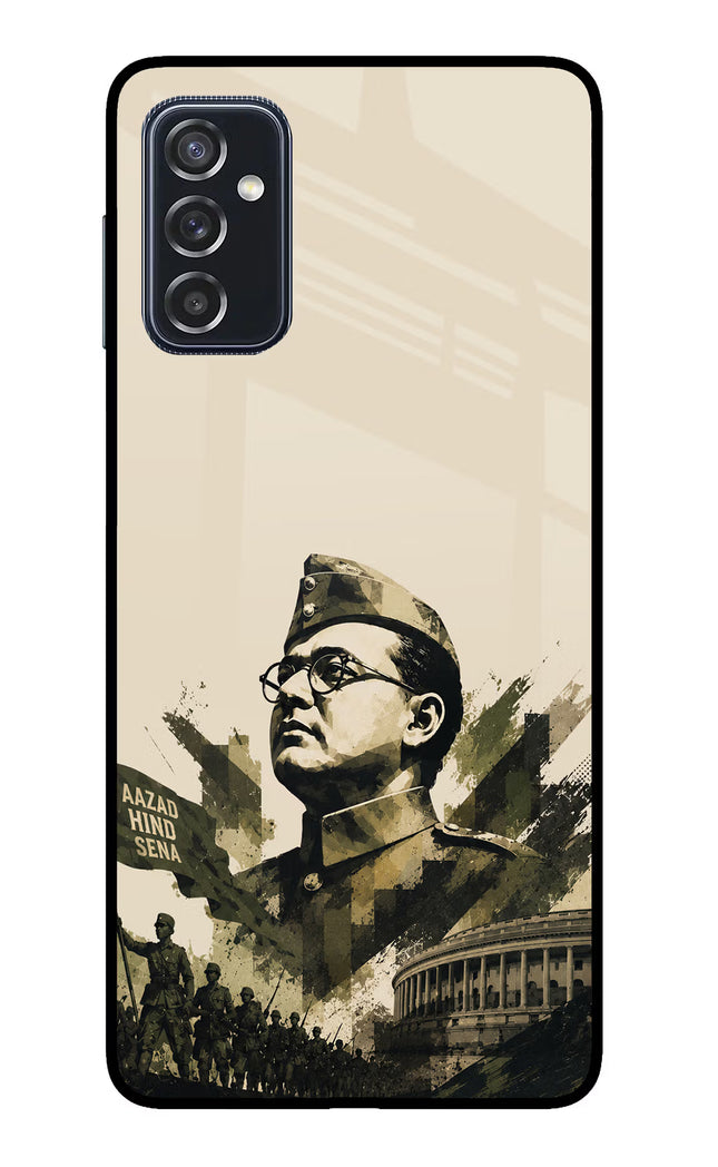 Netaji Rising Samsung M52 5G Glass Case