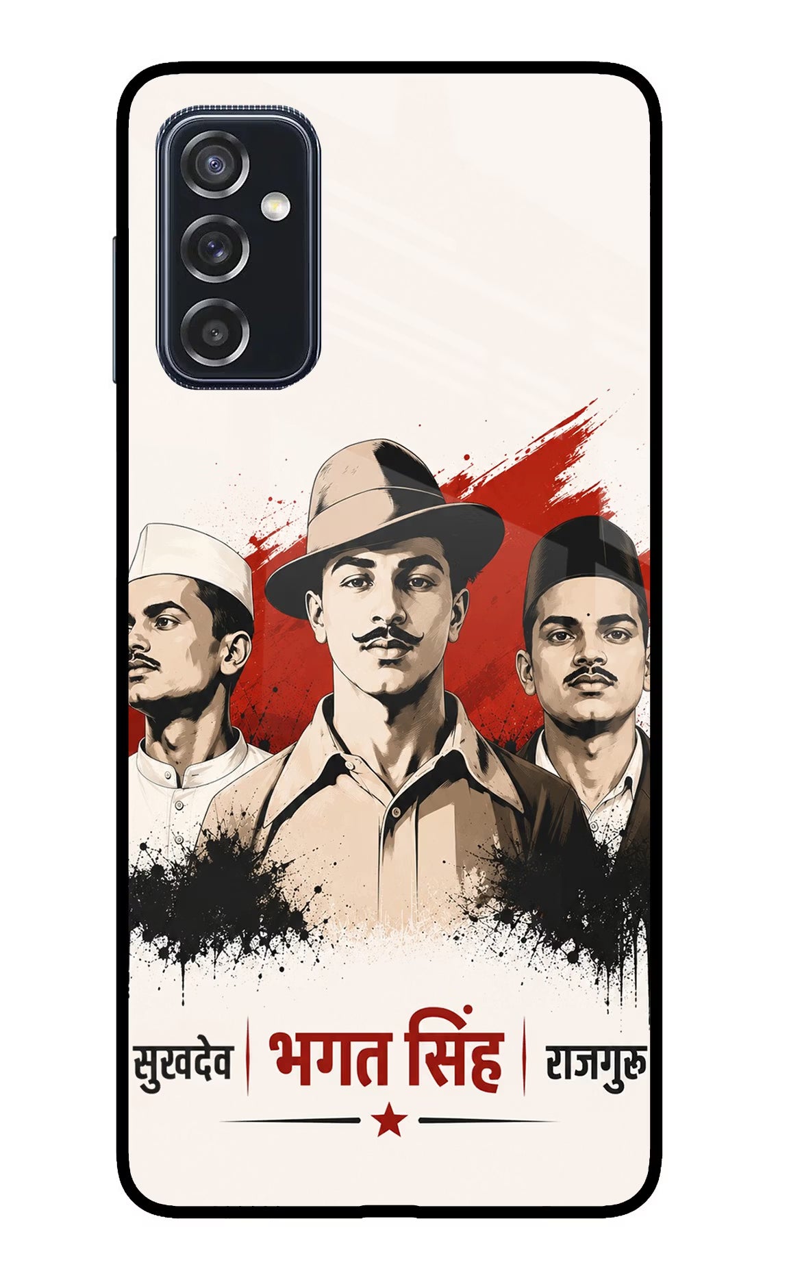 Sardar Patel Iron Will Samsung M52 5G Glass Case