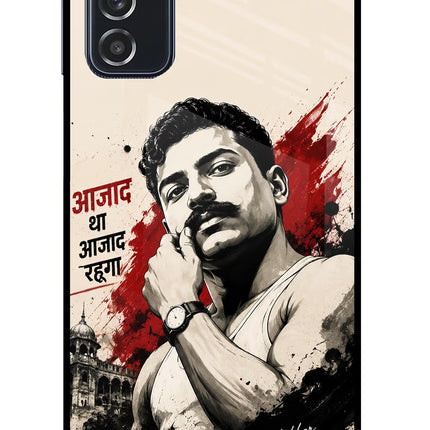 Chandrashekhar Azad Fearless Samsung M52 5G Glass Case