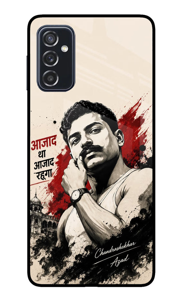 Chandrashekhar Azad Fearless Samsung M52 5G Glass Case