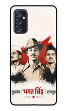 Bhagat Singh Trio Samsung M52 5G Glass Case