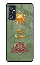 Om & Lotus Samsung M52 5G Glass Case