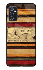 Vinyl Stripes Samsung M52 5G Glass Case