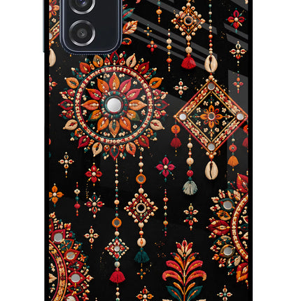 Boho Noir Samsung M52 5G Glass Case