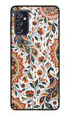 White Mayura Samsung M52 5G Glass Case