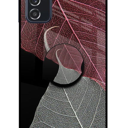 Leaf Pattern Samsung M52 5G Pop Case by Casekaro