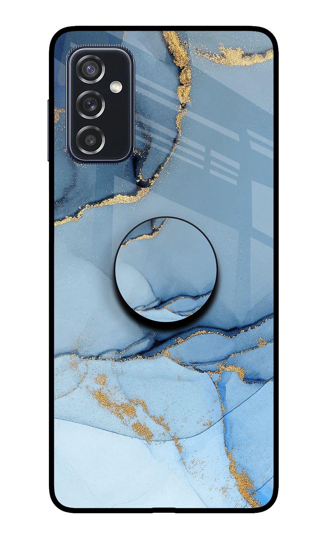 Blue Marble Samsung M52 5G Glass Case