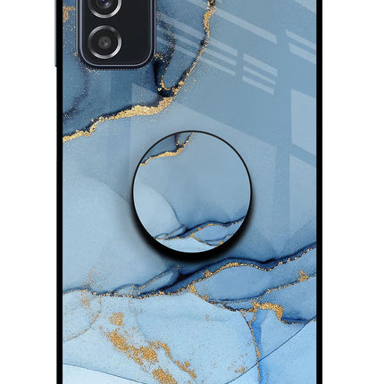 Blue Marble Samsung M52 5G Glass Case