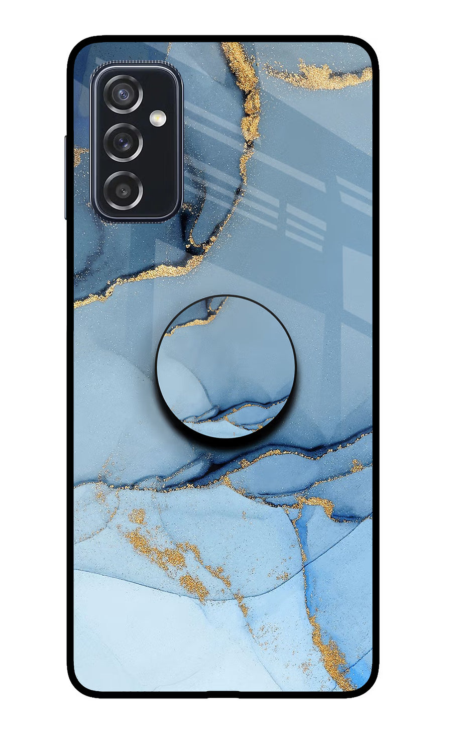Blue Marble Samsung M52 5G Pop Case, Glass case