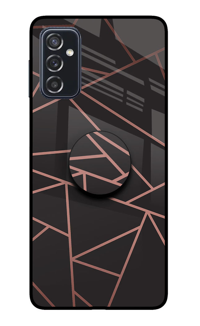 Geometric Pattern Samsung M52 5G Glass Case