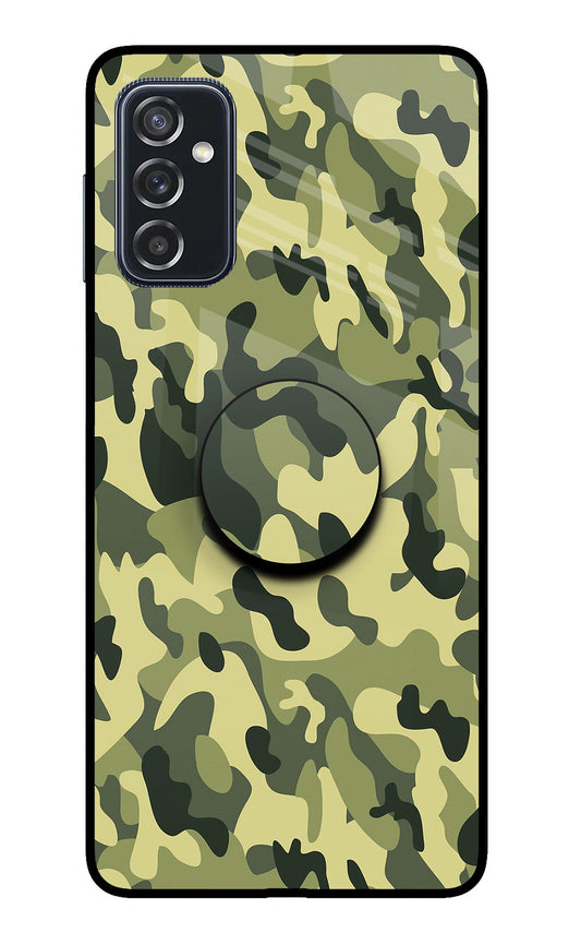 Camouflage Samsung M52 5G Glass Case