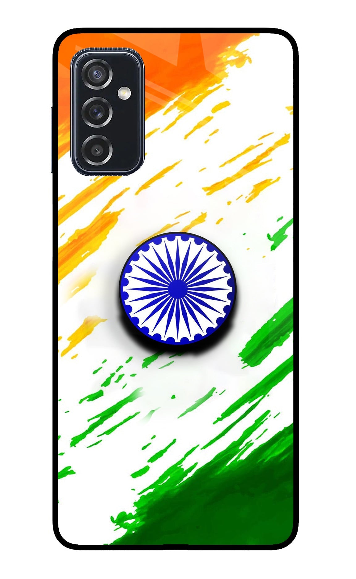 Indian Flag Ashoka Chakra Samsung M52 5G Pop Case