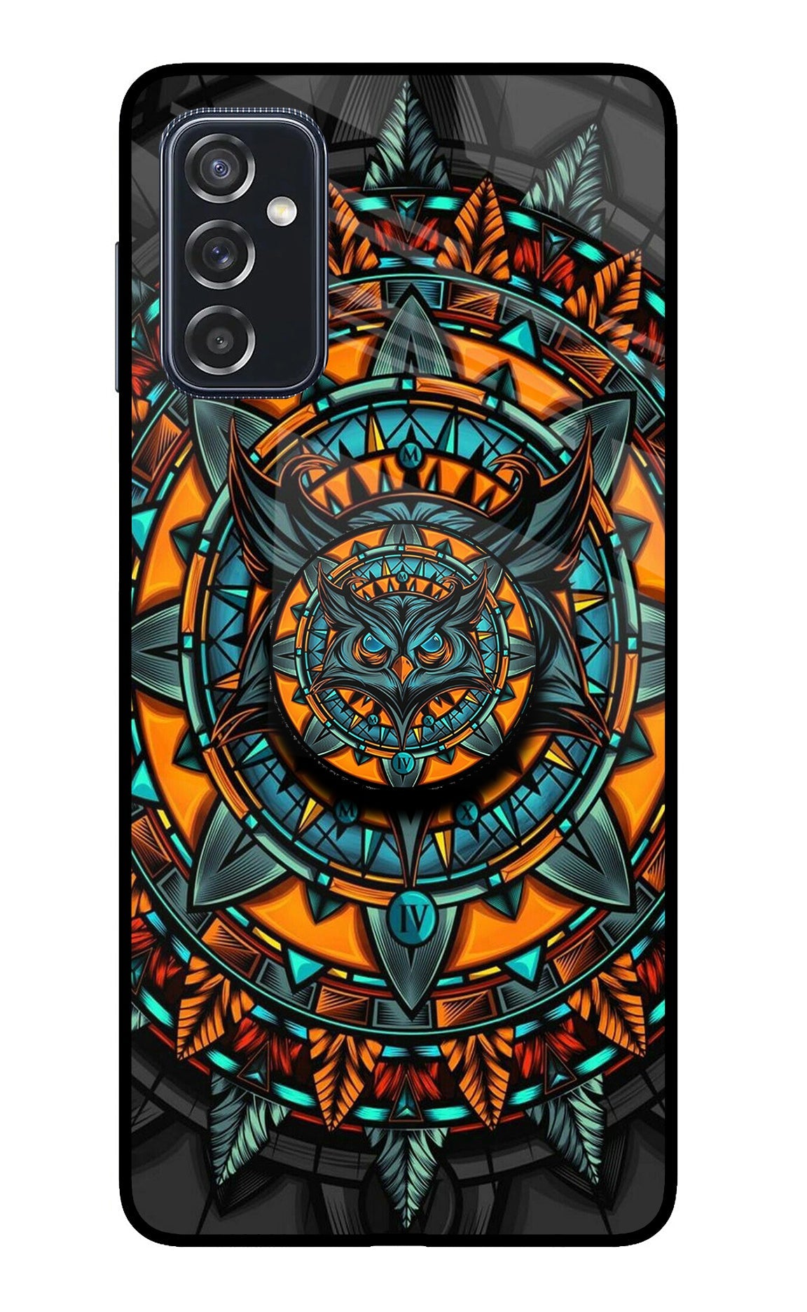 Angry Owl Samsung M52 5G Glass Case