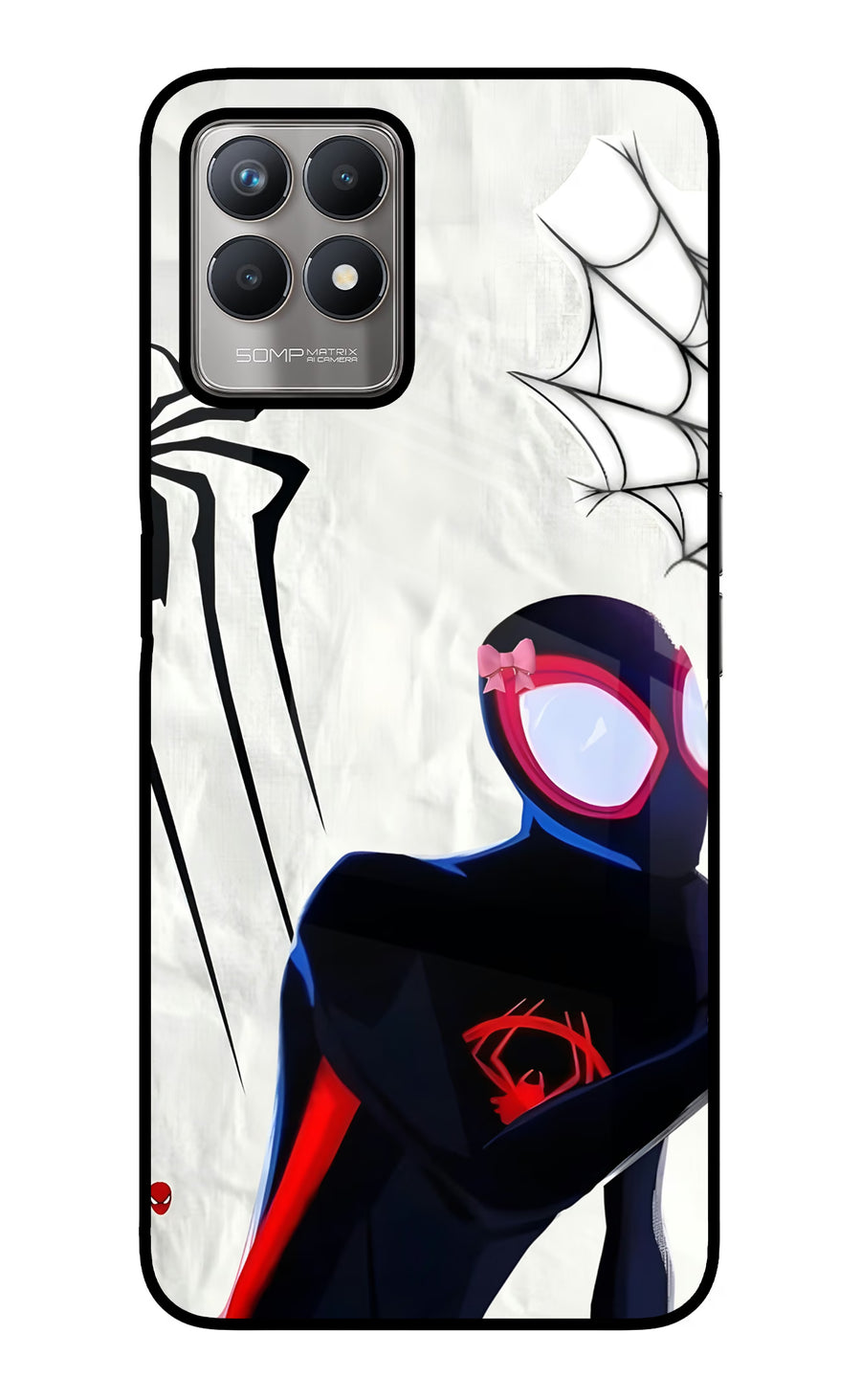 Miles Verse Realme 8i Back Cover, Glass case