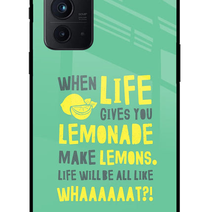 Quote Oneplus 9RT Glass Case