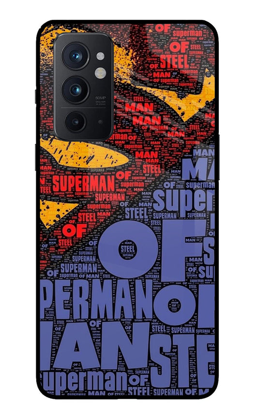 Superman Oneplus 9RT Glass Case