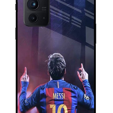 Messi Oneplus 9RT Glass Case