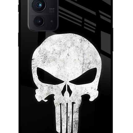 Punisher Skull Oneplus 9RT Glass Case