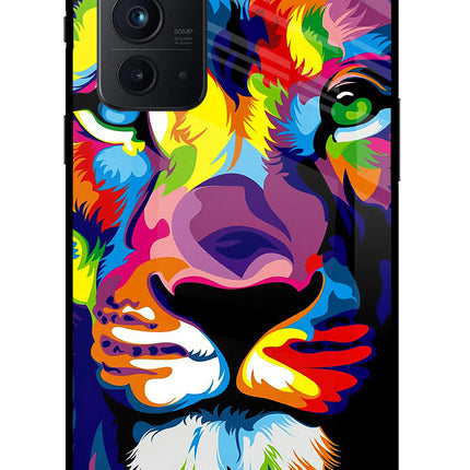 Lion Oneplus 9RT Glass Case