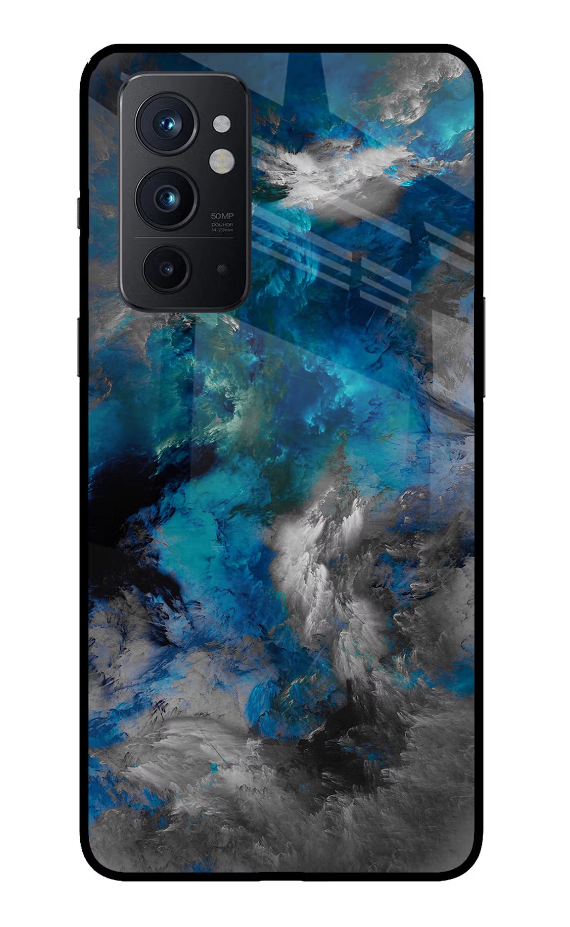 Artwork Oneplus 9RT Glass Case Back Cover by Casekaro