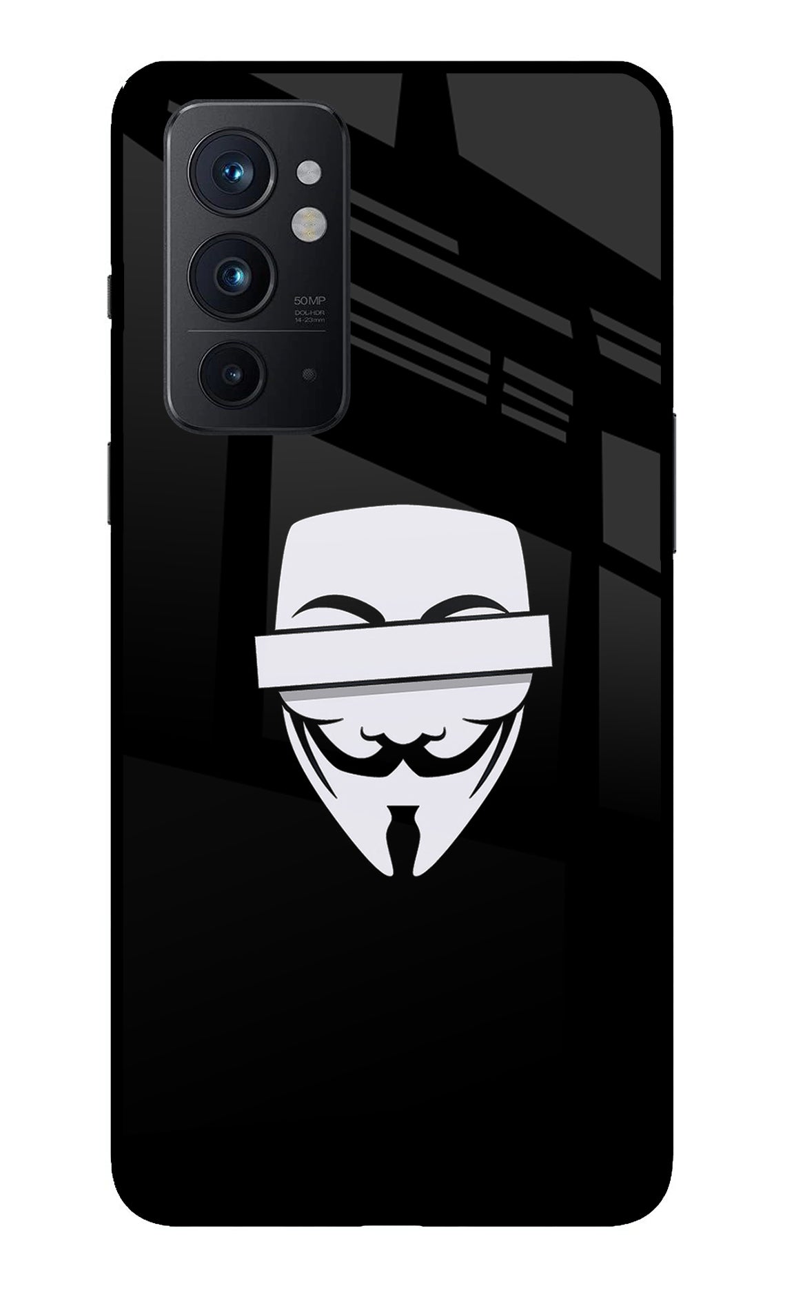 Anonymous Face Oneplus 9RT Back Cover