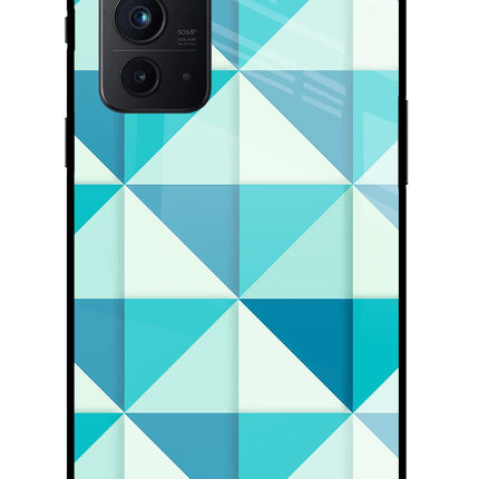 Abstract Oneplus 9RT Glass Case