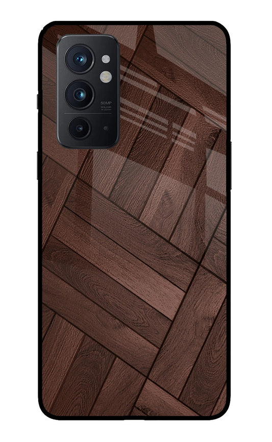 Wooden Texture Design Oneplus 9RT Glass Case