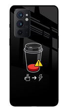Coffee Oneplus 9RT Glass Case