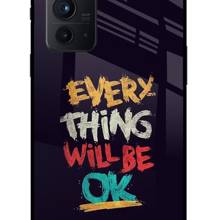 Everything Will Be Ok Oneplus 9RT Glass Case
