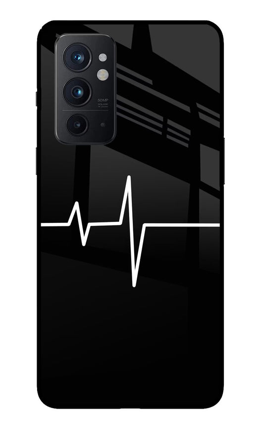 Heart Beats Oneplus 9RT Glass Case