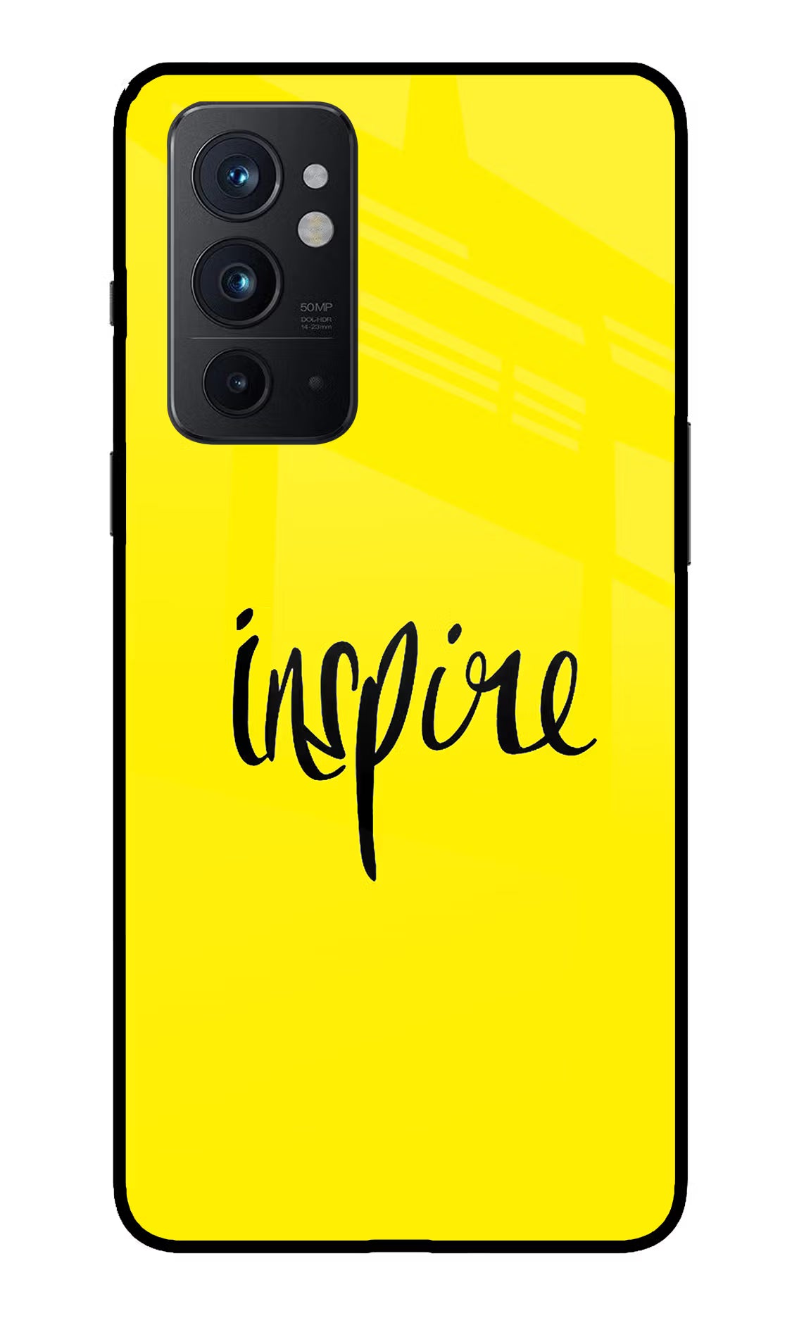 Inspire Oneplus 9RT Glass Case Back Cover by Casekaro