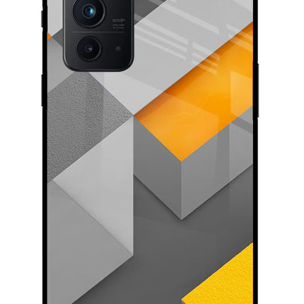 Abstract Oneplus 9RT Glass Case