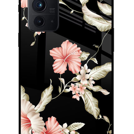 Flowers Oneplus 9RT Glass Case