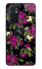 Flowers Oneplus 9RT Glass Case