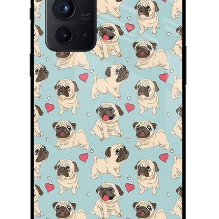 Pug Dog Oneplus 9RT Glass Case